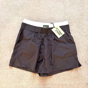 Daily Drills Vintage Black Resort Shorts